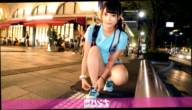 GANA- [A highly conscious running girl!