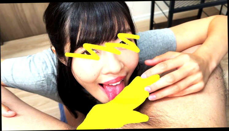 FCPPV A baby face who leads to ejaculation with her long tongue using her first-class licking technique